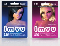 Imvu game cards