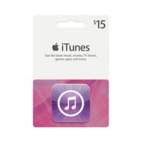 iTunes Gift Card $15